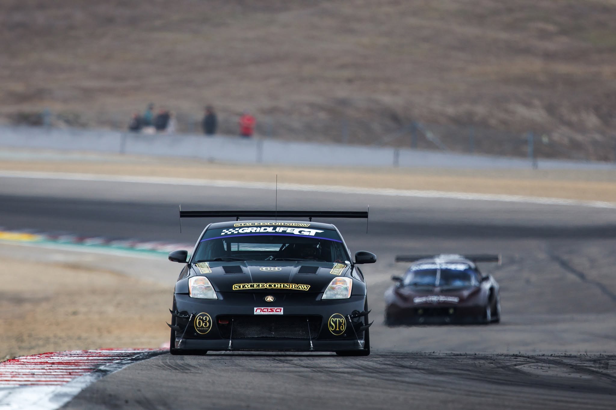 Storm No. 63 at the Laguna Seca Corkscrew