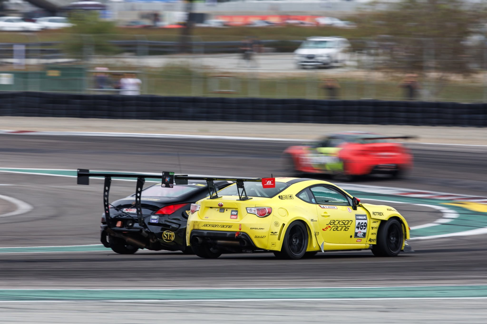 Storm No. 63 in close battle on track at Laguna Seca