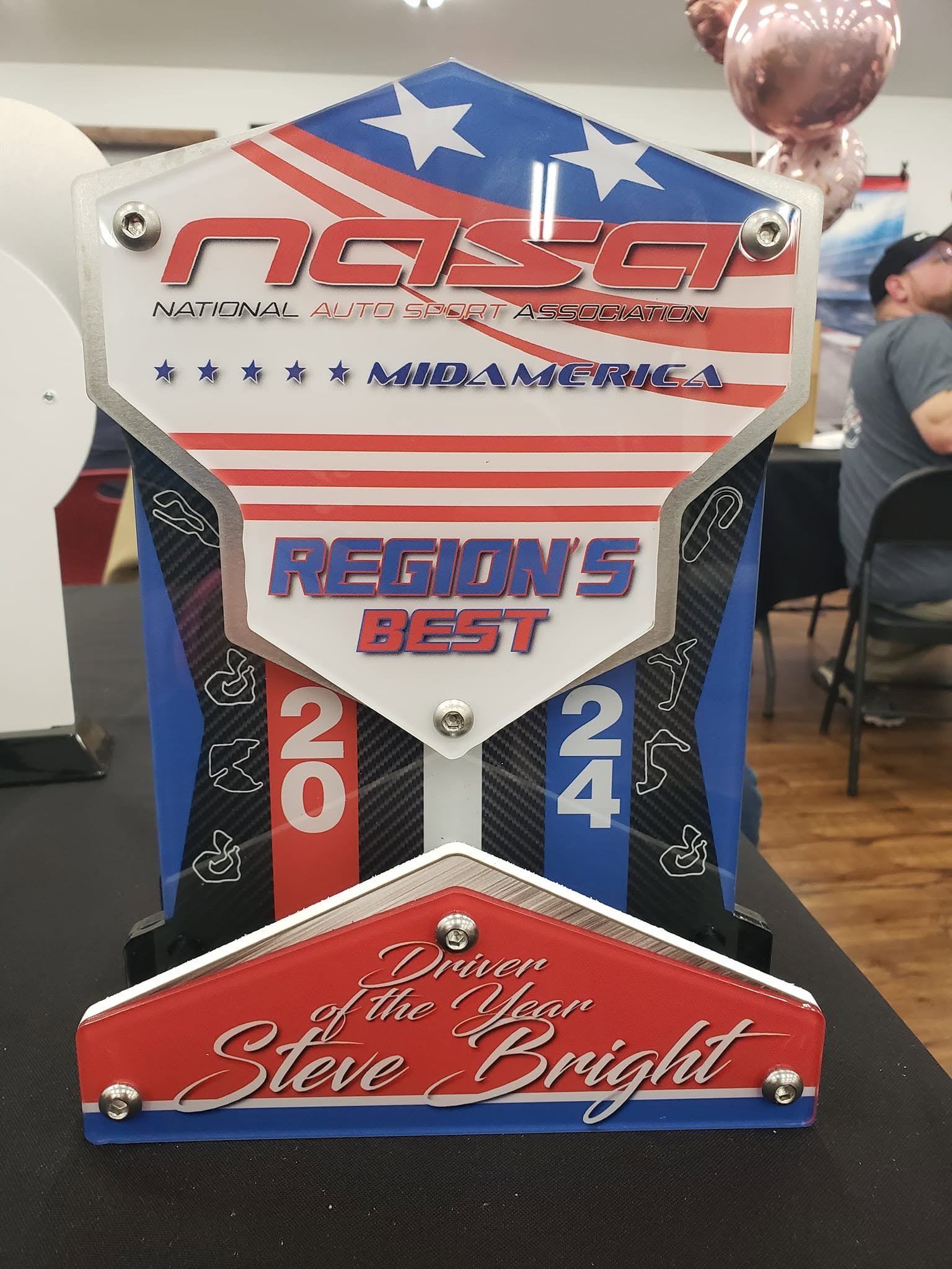 2024 NASA MidAmerica Region's Best, Driver of the Year, Steve Bright